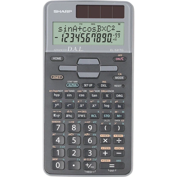 Sharp EL-531TGGY 273 funkciós tudományos számológép