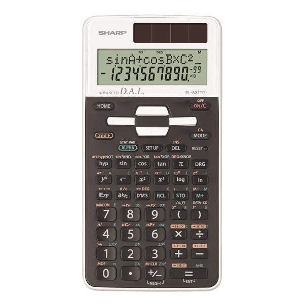 Sharp EL-531TGWH 273 funkciós tudományos számológép