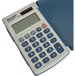 Sharp EL243S alapműveletes zsebszámológép