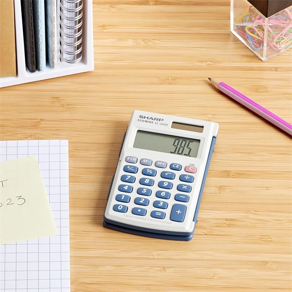 Sharp EL243S alapműveletes zsebszámológép