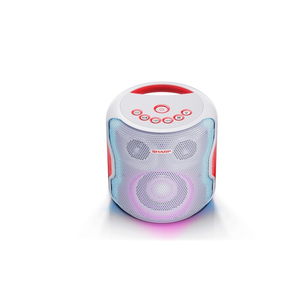 Sharp PS-919WH fehér Bluetooth hangszóró (Újracsomagolt)