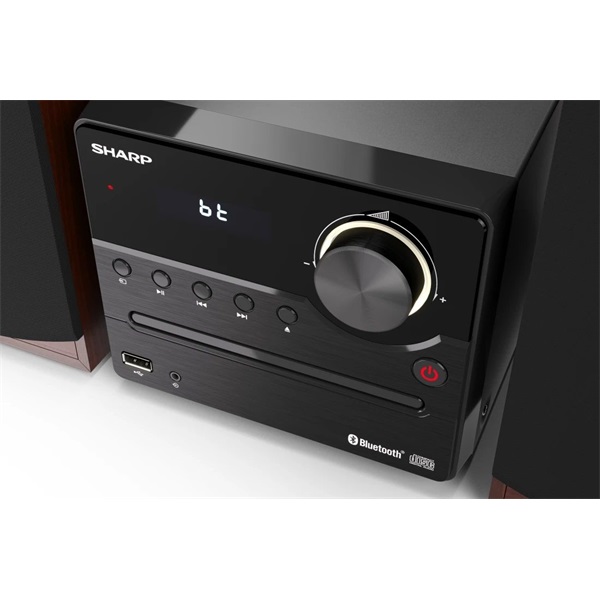 Sharp XL-B512BR Bluetooth/USB/CD barna Mikro Hifi (Újszerű)
