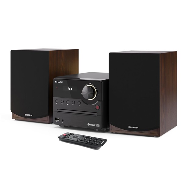 Sharp XL-B512BR Bluetooth/USB/CD barna Mikro Hifi (Újszerű)