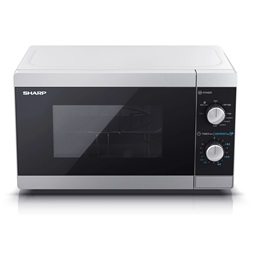 Sharp YC-MG01ES 1000W 20L ezüst grillezős mikrohullámú sütő