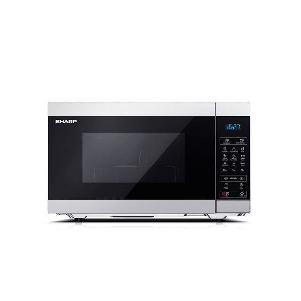 Sharp YC-MG51ES 900W 25L ezüst grillezős mikrohullámú sütő