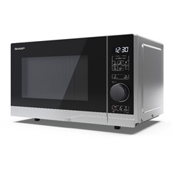 Sharp YC-PS204AE-S 700W 20L ezüst mikrohullámú sütő