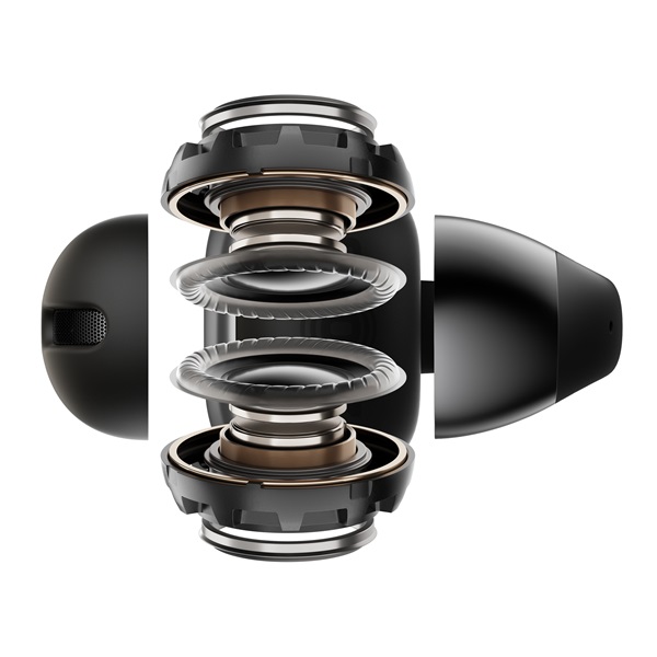 Shokz OpenDots ONE Bluetooth True Wireless fekete fülhallgató