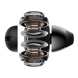 Shokz OpenDots ONE Bluetooth True Wireless fekete fülhallgató