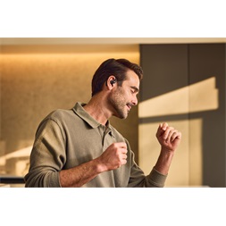 Shokz OpenFit 2 Plus True Wireless Bluetooth fekete fülhallgató