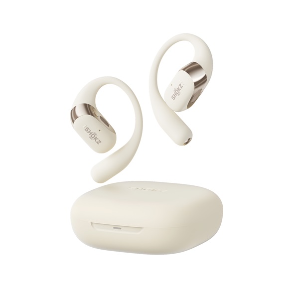 Shokz OpenFit 2 True Wireless Bluetooth bézs fülhallgató