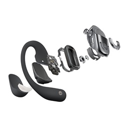 Shokz OpenFit 2 True Wireless Bluetooth fekete fülhallgató