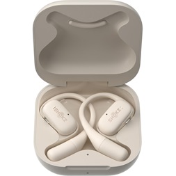 Shokz OpenFit csontvezetéses Bluetooth bézs True Wireless Open-ear sport fülhallgató