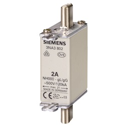 Siemens 3NA3804 500V 000 4A gG NH-biztosíték