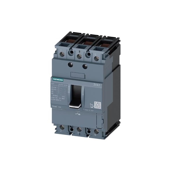 Siemens 3VA1010-2ED36-0AA0 IEC/FS100/100A/3P/16KA/TM/ FTFM kompakt megszakító