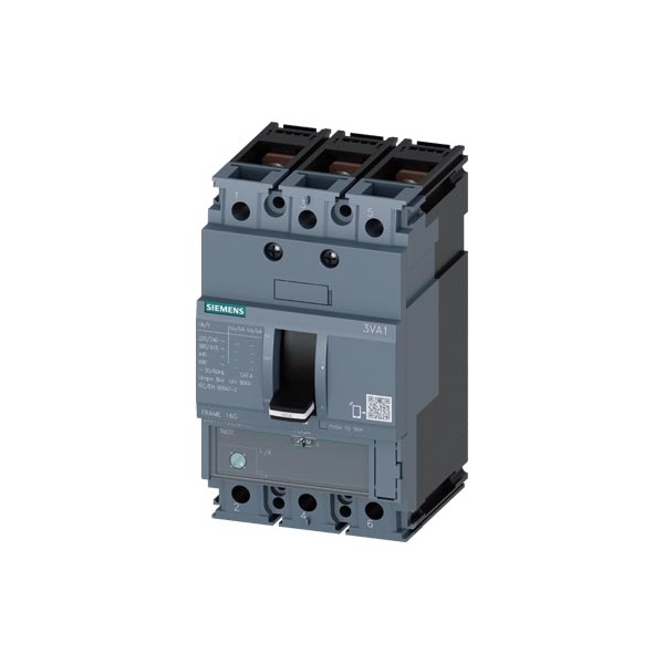 Siemens 3VA1112-3EE32-0AA0 IEC/FS160/125A/3P/25KA/TM/ ATFM kompakt megszakító