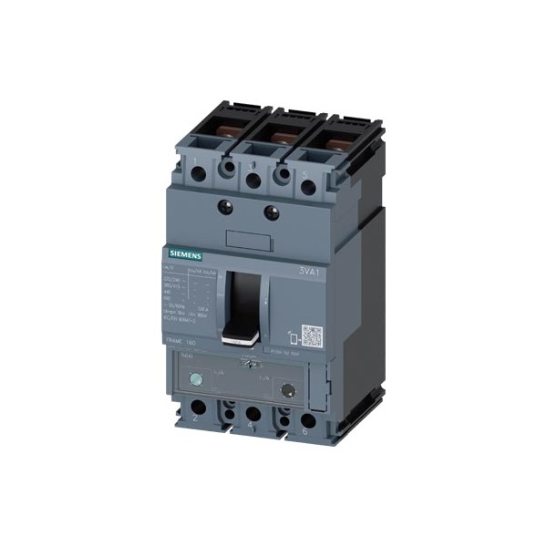 Siemens 3VA1163-6EF32-0AA0 IEC/FS160/63A/3P/70KA/TM/ ATAM kompakt megszakító
