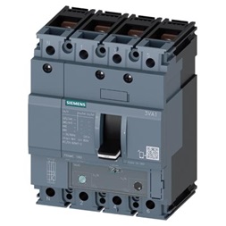 Siemens 3VA1180-4EF42-0AA0 IEC/FS160/80A/4P/36KA/TM/ ATAM kompakt megszakító