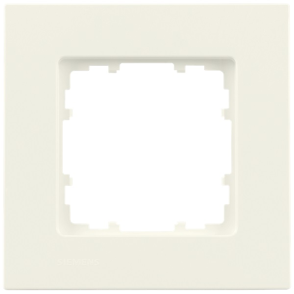 Siemens 5TG1111-0 DELTA MIRO titánfehér 1-es keret