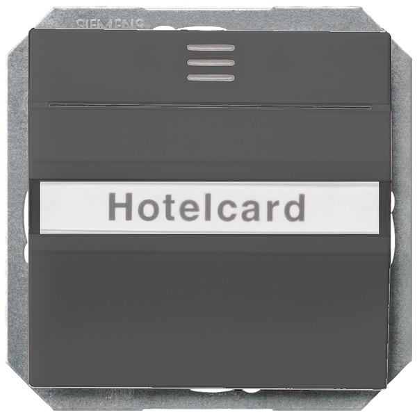 Siemens 5TG4822 DELTA I-SYSTEM antracit hotel kártya kapcsoló