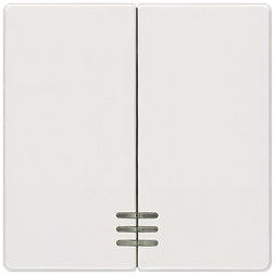 Siemens 5TG6204 DELTA I-SYSTEM világítóablakkal titánfehér billentyű