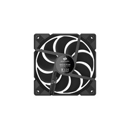 SilentiumPC 120mm Sigma HP 120 fekete ház hűtőventilátor