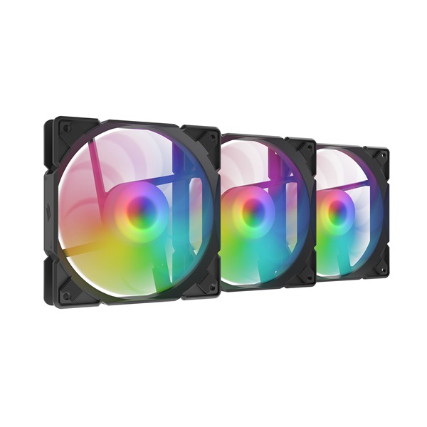 SilentiumPC 120mm Stella HP ARGB 120 Kit ház hűtőventilátor