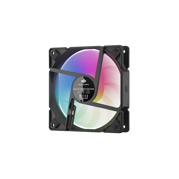 SilentiumPC 120mm Stella HP ARGB 120 PWM Kit ház hűtőventilátor