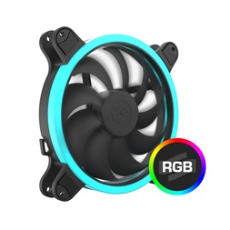 SilentiumPC 140mm Corona HP RGB ház hűtőventilátor