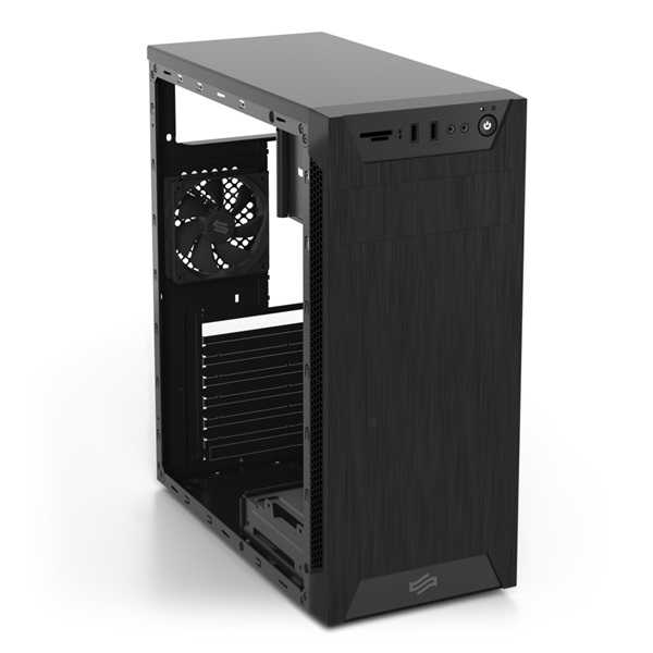 SilentiumPC Armis AR1 Fekete (Táp nélküli) ATX ház