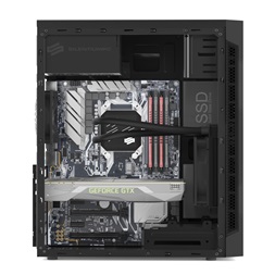 SilentiumPC Armis AR1 Fekete (Táp nélküli) ATX ház