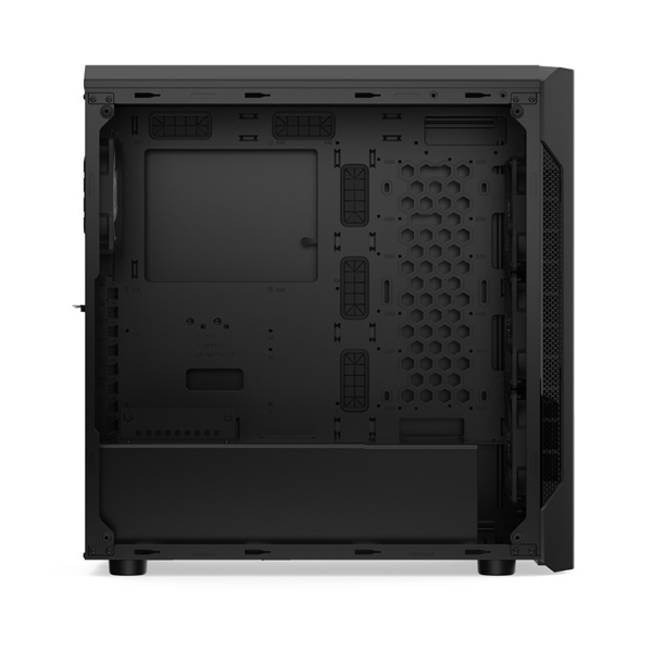 SilentiumPC Armis AR7X EVO TG ARGB Fekete (Táp nélküli) ablakos ATX ház