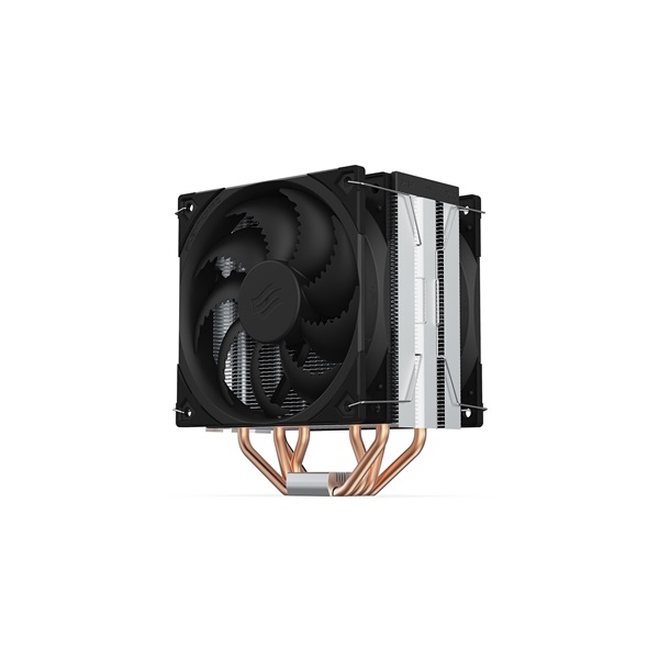 SilentiumPC Fera 5 Dual Fan 120mm Fekete processzor hűtő