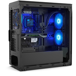 SilentiumPC Navis RGB 280 140mm Fekete vízhűtéses processzor hűtő