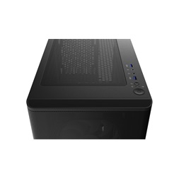 SilentiumPC Ventum VT2 EVO TG ARGB Fekete (Táp nélküli) ablakos ATX ház