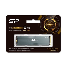 Silicon Power 2TB M.2 NVMe 2280 US75 (SP02KGBP44US75S5) SSD