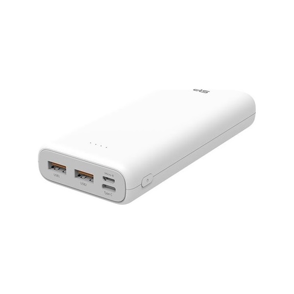 Silicon Power C20QC 20000mAh LiPo (QC3.0) fehér power bank