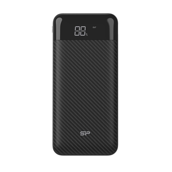 Silicon Power GS28 20000mAh LiPo (QC3.0/PD) fekete power bank