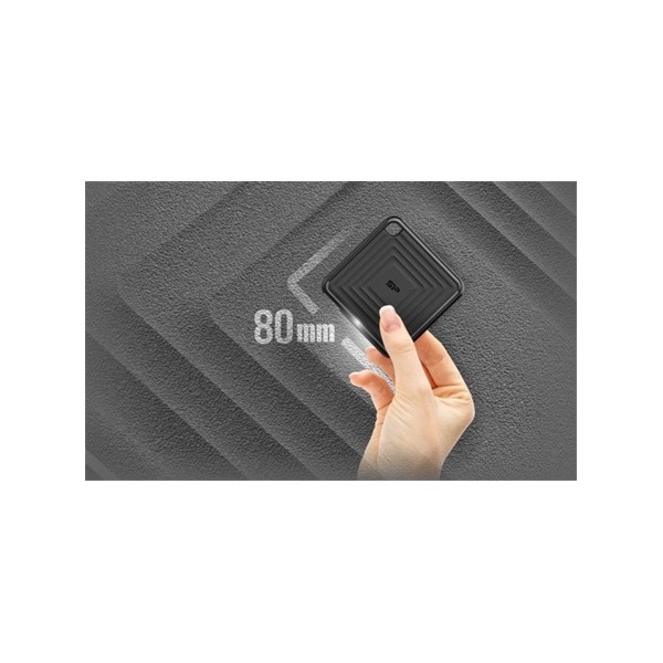 Silicon Power 2TB USB3.2 Gen2 C PC60 (SP020TBPSDPC60CK) fekete külső SSD