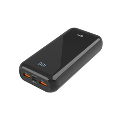Silicon Power QS28 20000mAh LiPo (QC3.0/PD) fekete power bank