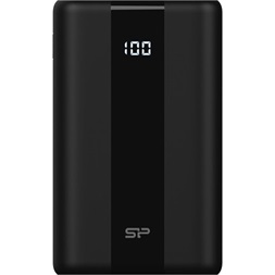 Silicon Power QS55 10000mAh LiPo (QC3.0 PD) fekete power bank