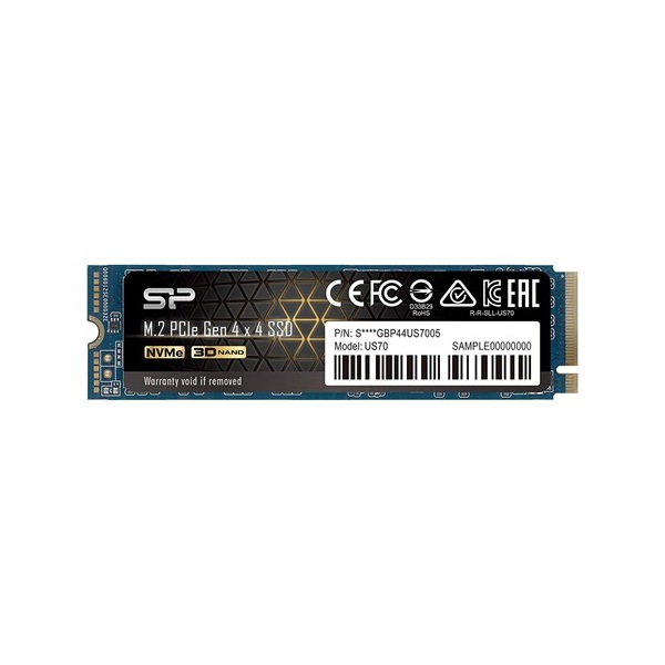 Silicon Power 2TB M.2 PCIe Gen4 2280 US70 (SP02KGBP44US7005) SSD
