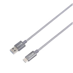 Skross USB-C-120-STEEL 1,2m USB/Type-C adat- és töltőkábel