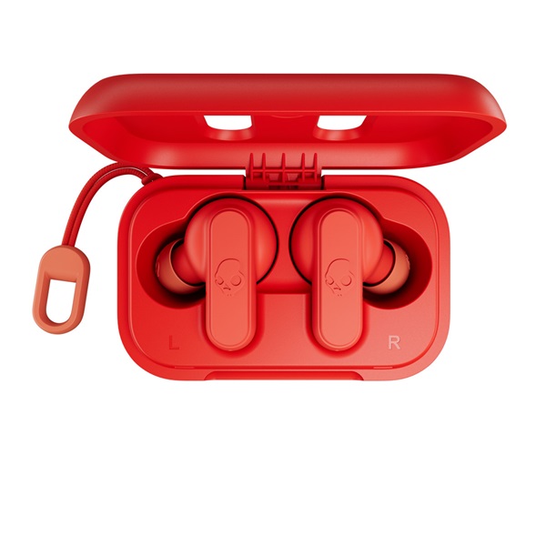 SkullCandy Dime True Wireless Bluetooth piros fülhallgató