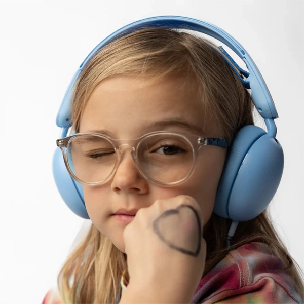 Skullcandy Grom kék vezetékes mikrofonos gyerek fejhallgató
