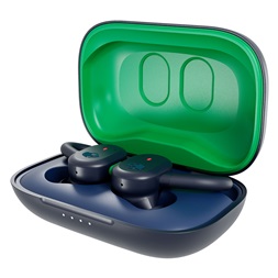 Skullcandy PUSH ACTIVE True Wireless Bluetooth kék-zöld sport fülhallgató