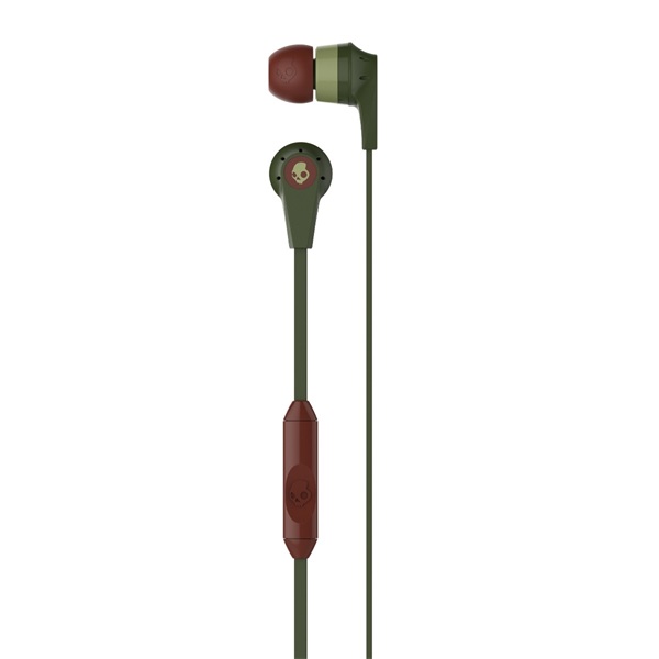 Skullcandy INKD 2.0 khaki-bordó mikrofonos fülhallgató