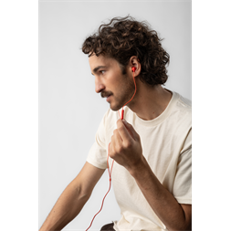 Skullcandy Jib USB-C vezetékes mikrofonos piros fülhallgató