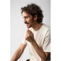 Skullcandy Jib USB-C vezetékes mikrofonos piros fülhallgató