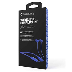 Skullcandy JIB+ Bluetooth nyakpántos kék-fekete fülhallgató