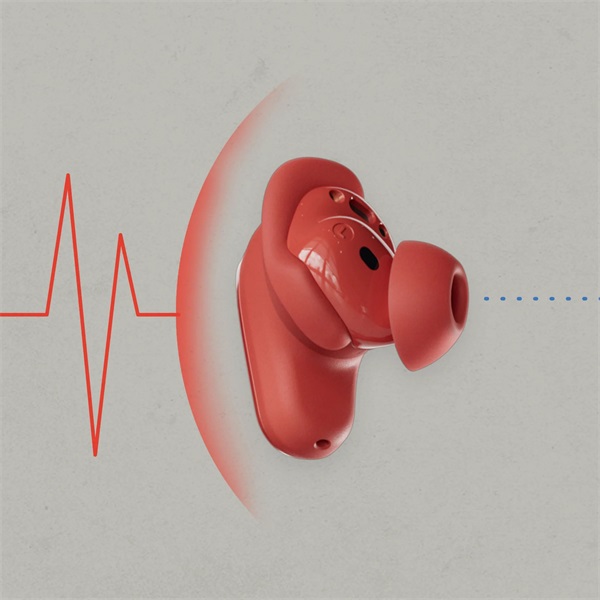 Skullcandy Method360 ANC True Wireless Bluetooth piros fülhallgató (Sound by Bose)